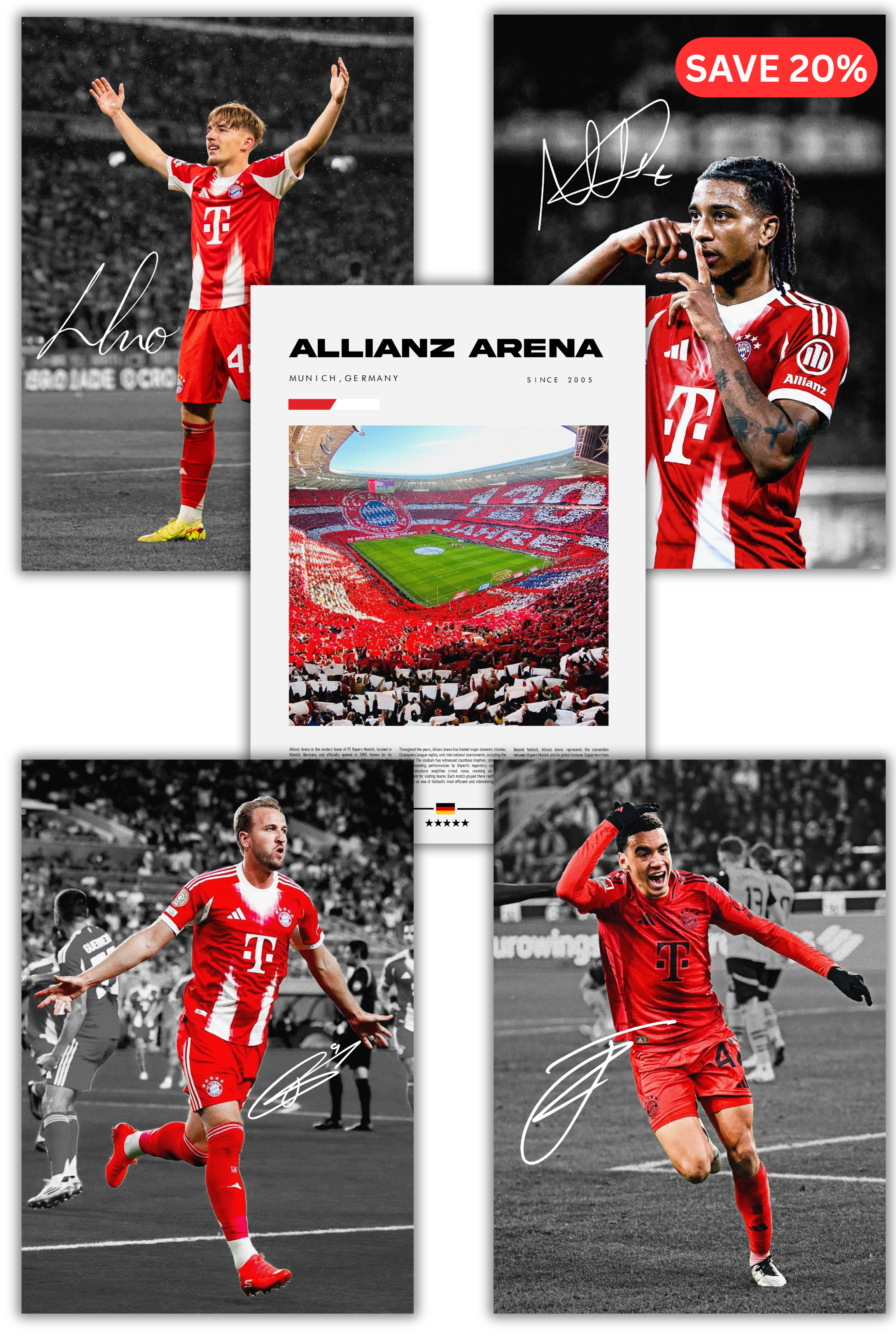 Bayern Munich Bundle - 5 Pack