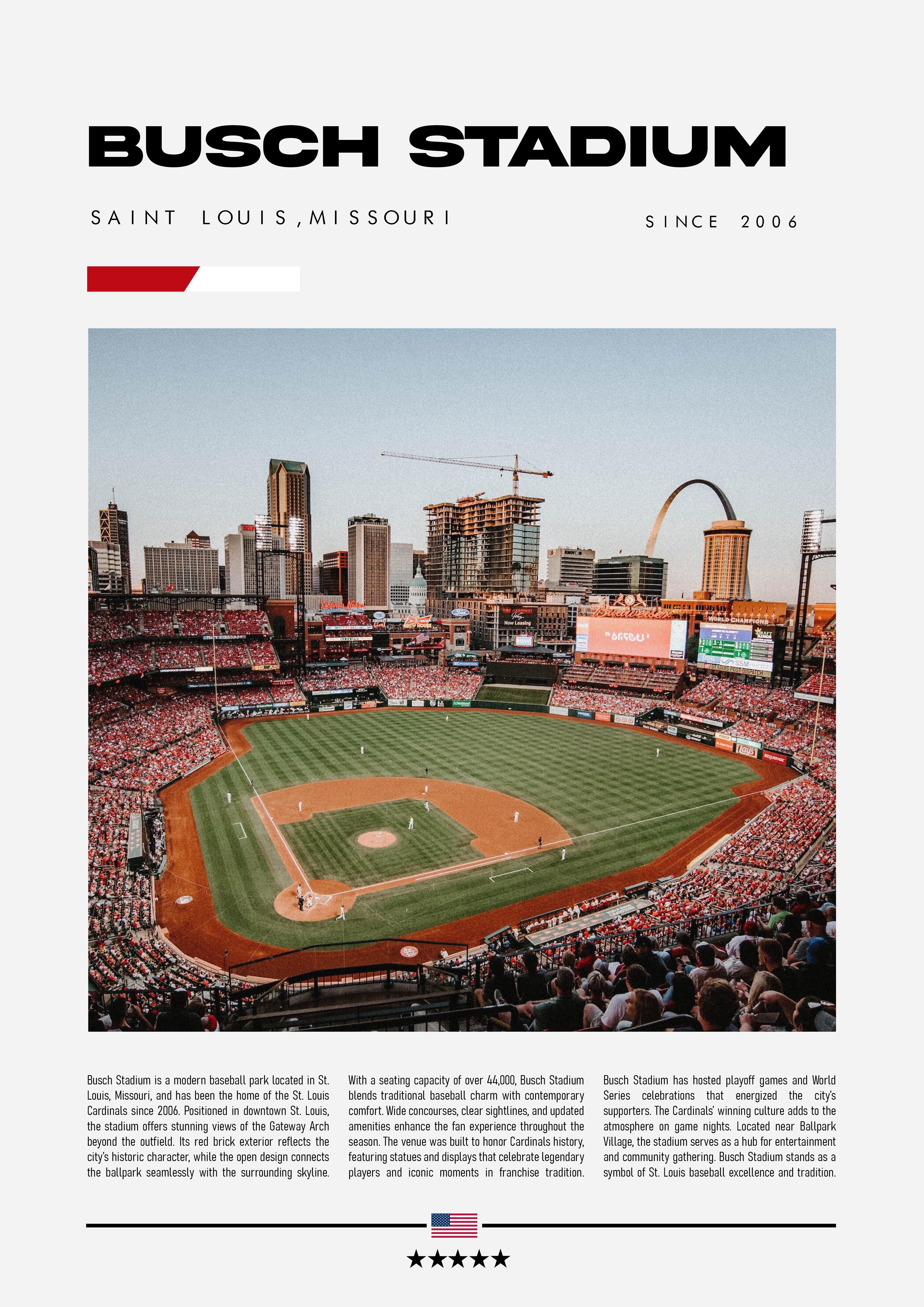 Busch Stadium - St. Louis Cardinals - Stadium Series