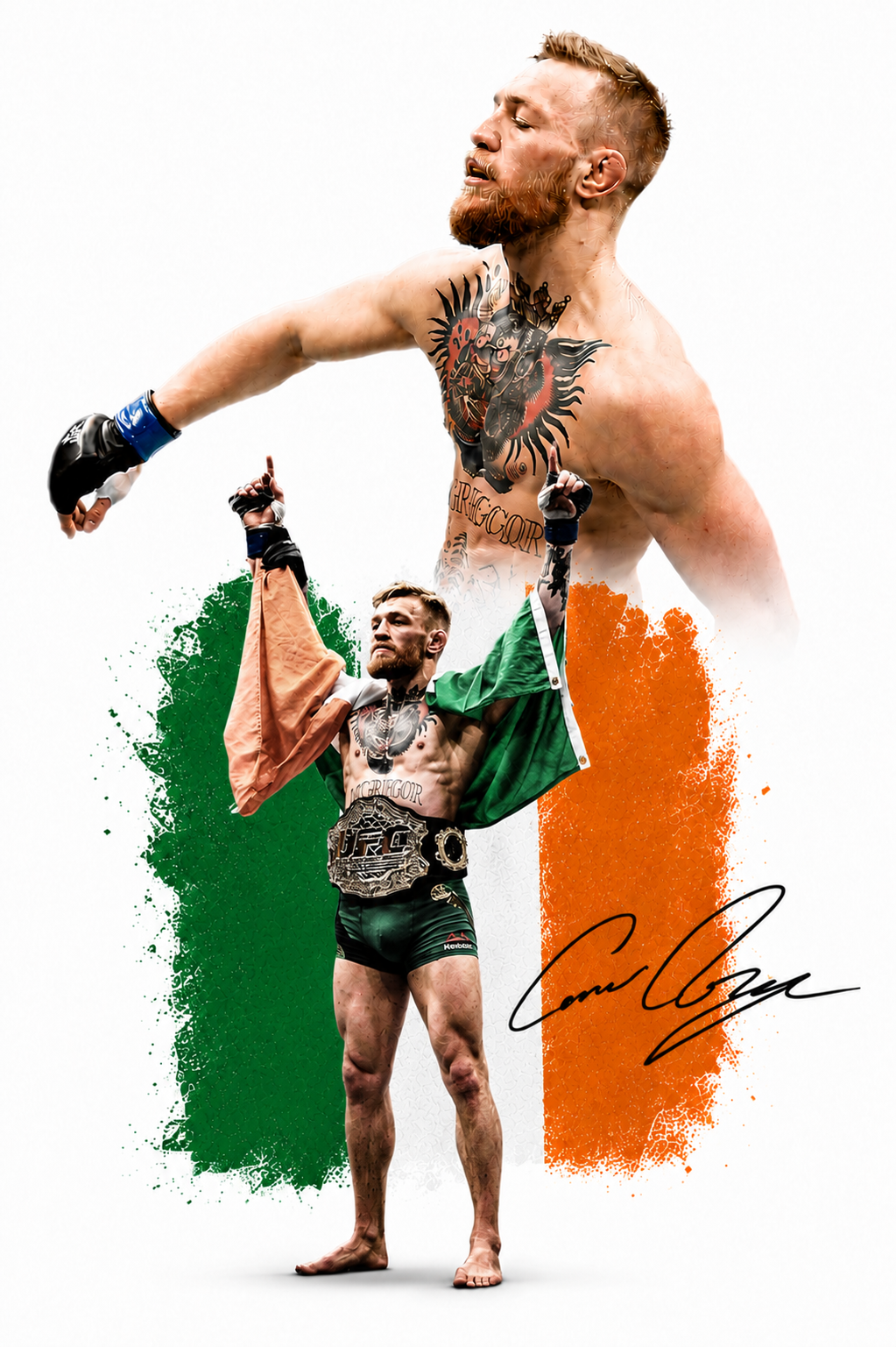 Conor Mcgregor - White Out Series