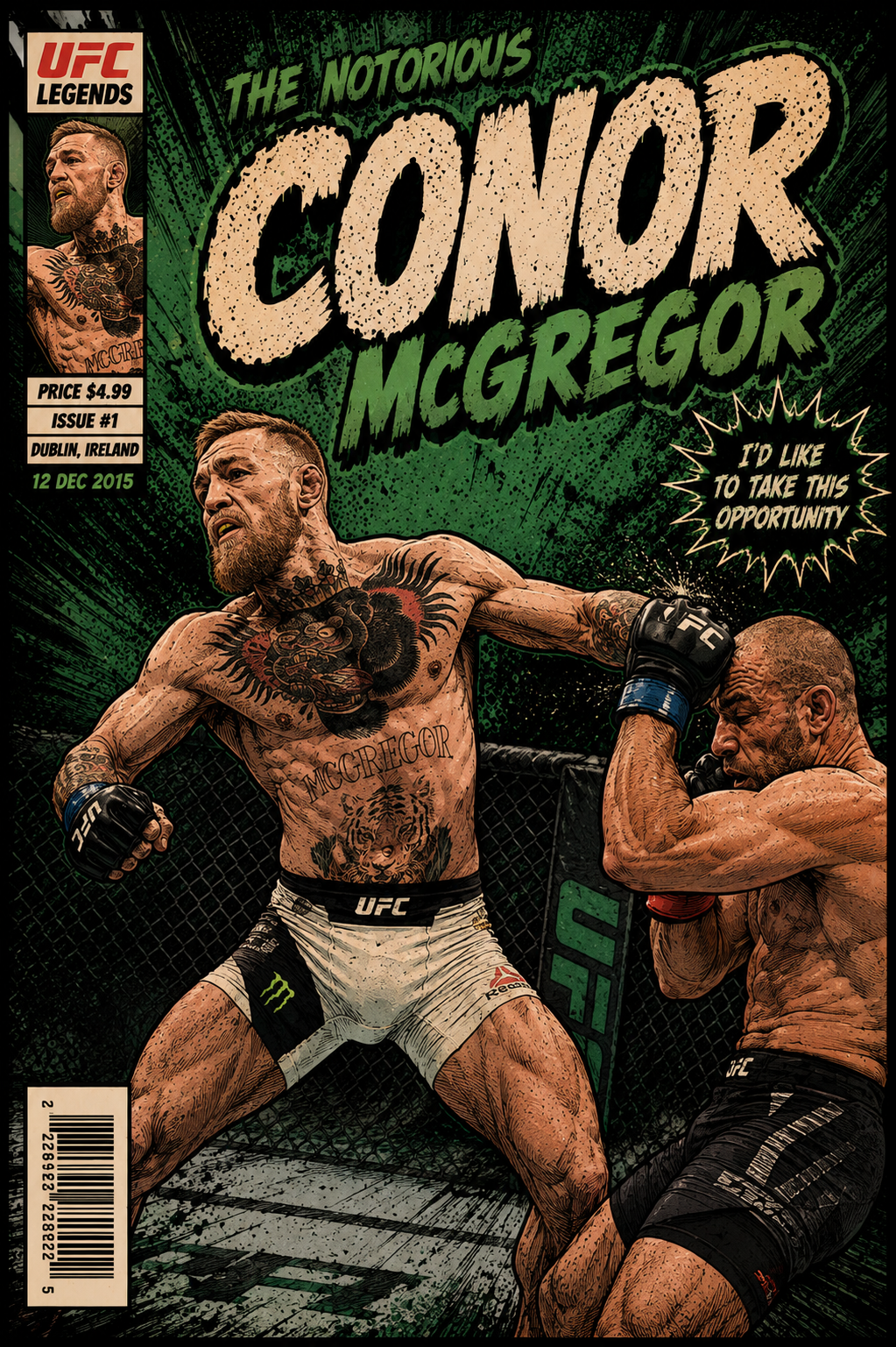 Conor Mcgregor - Comic Book