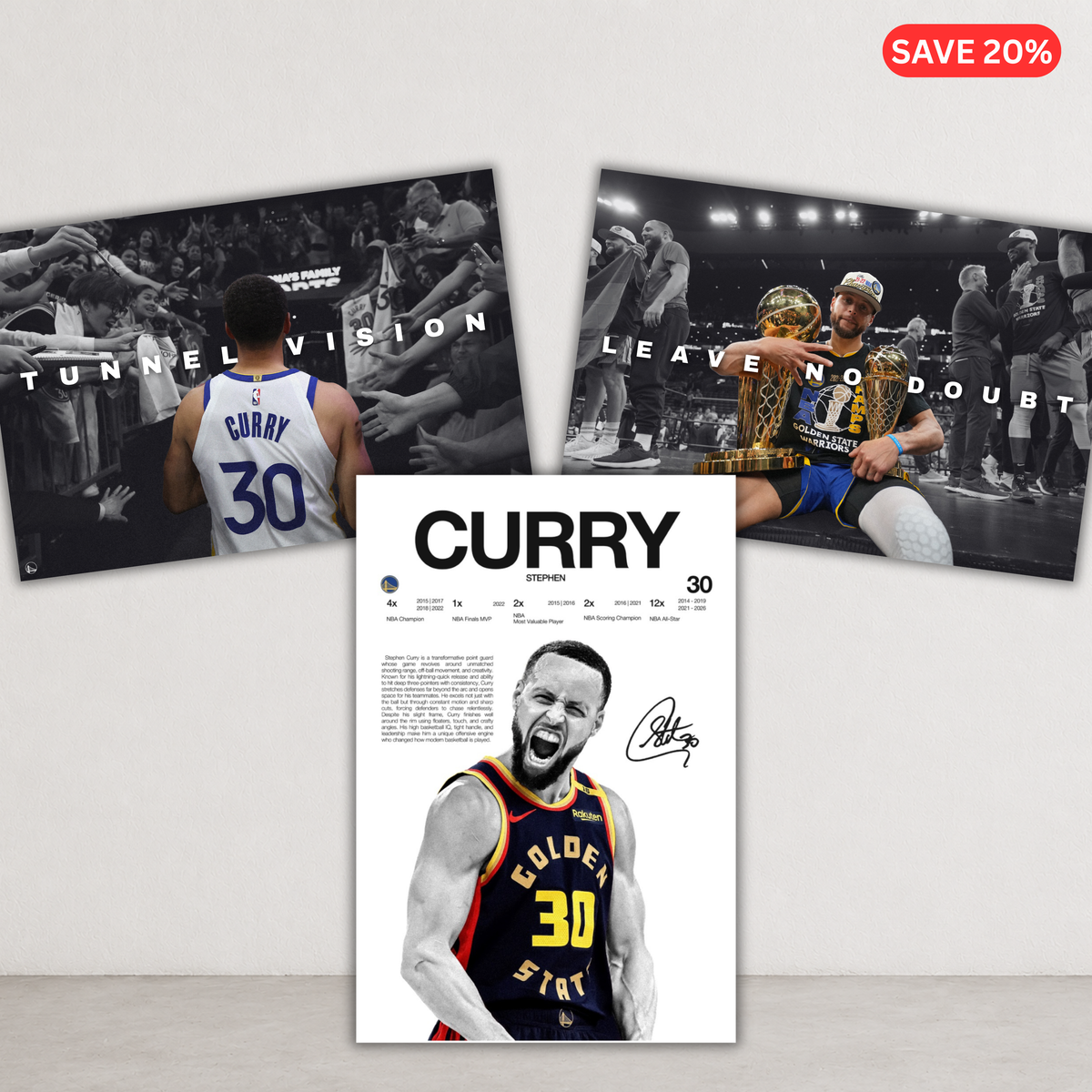 Steph Curry Ultimate Bundle - 3 Pack - Curry Hardline, Mindset 1, Mindset 2