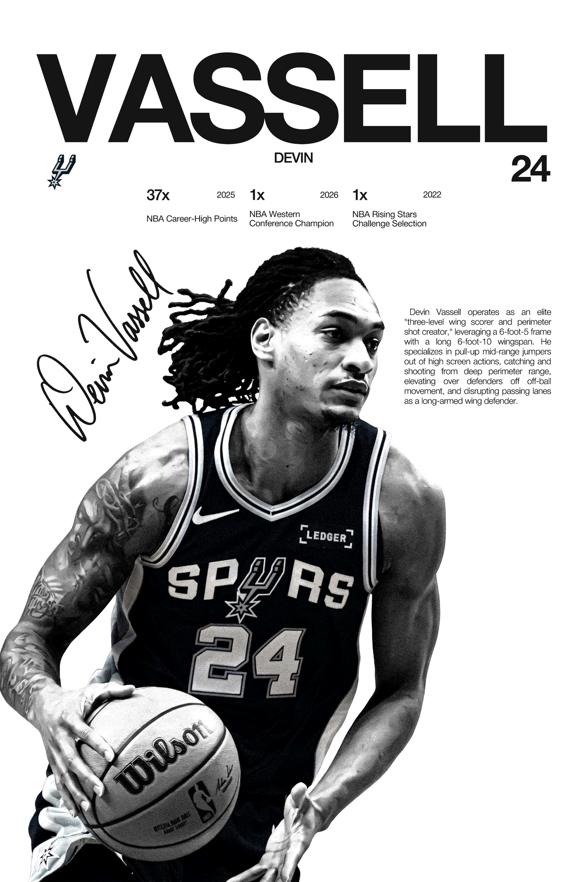 Devin Vassell - Hardline Series