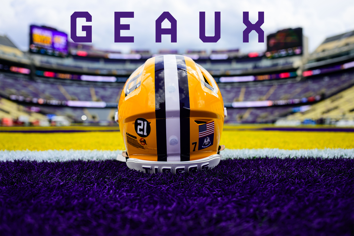 Tigers Helmet - LSU