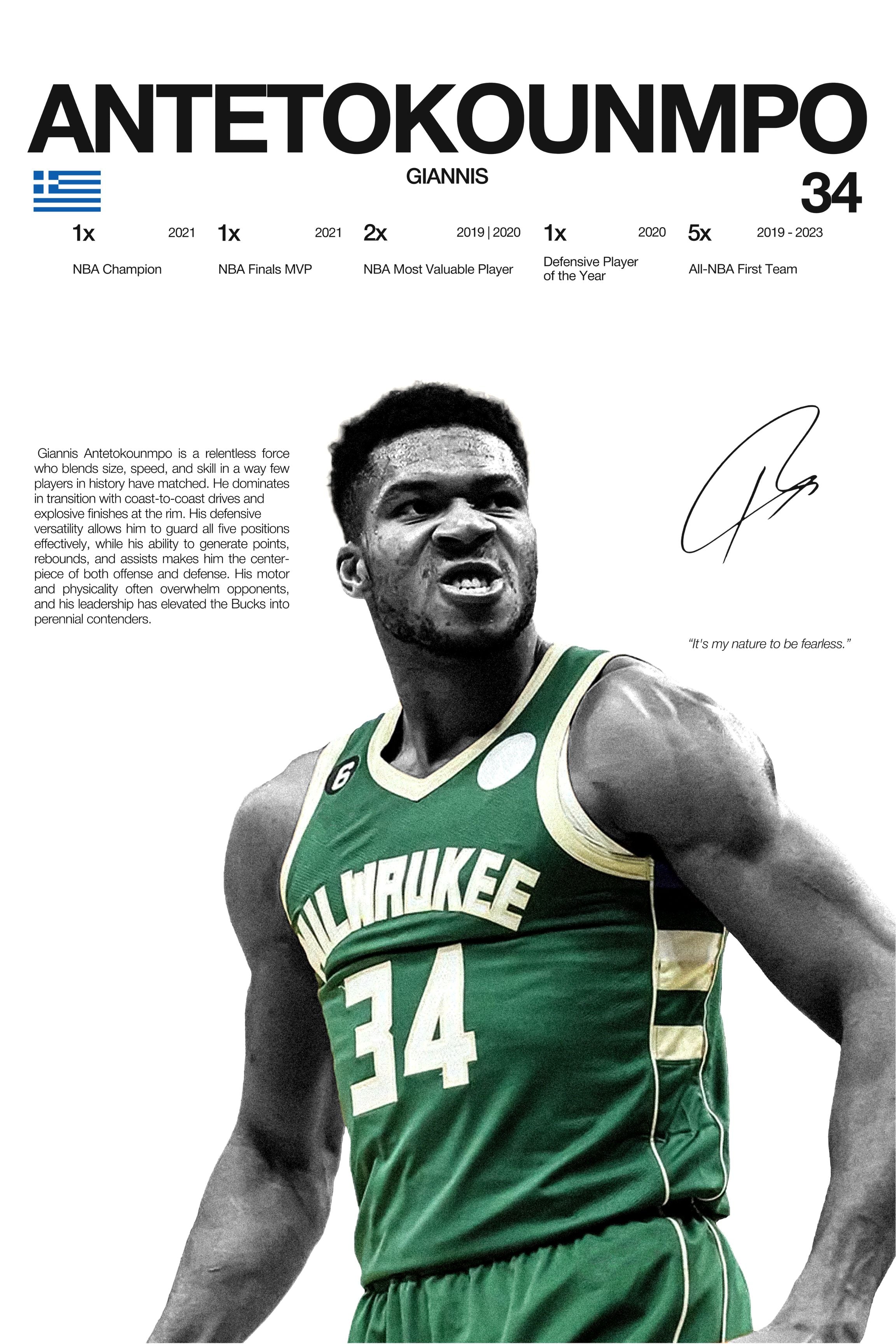 GIANNIS ANTETOKOUNMPO - HARDLINE SERIES