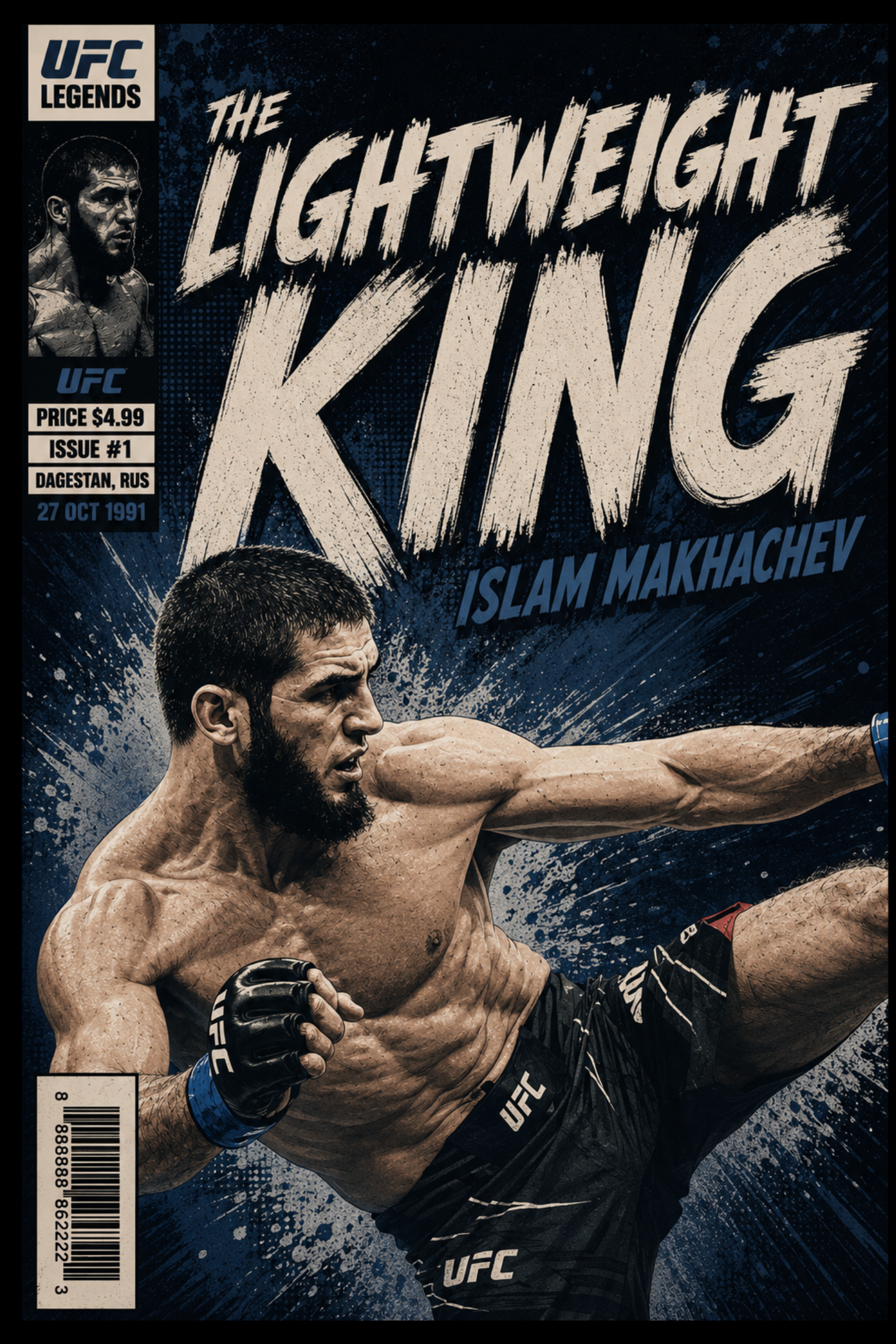 Islam Makhachev - Comic Book