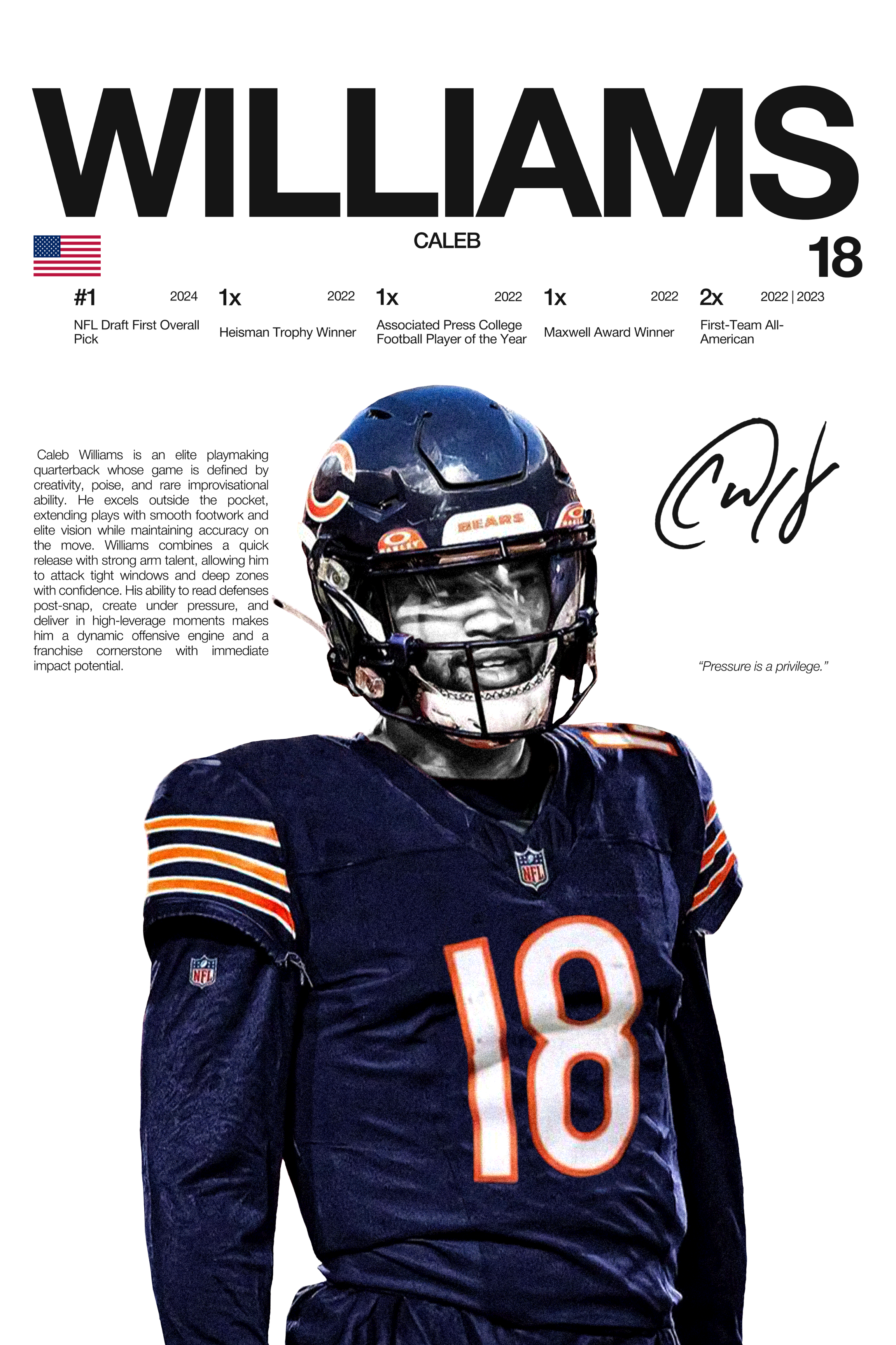 CALEB WILLIAMS - HARDLINE SERIES