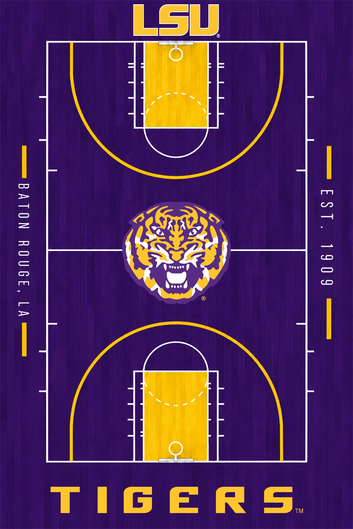 LSU Basketball Court