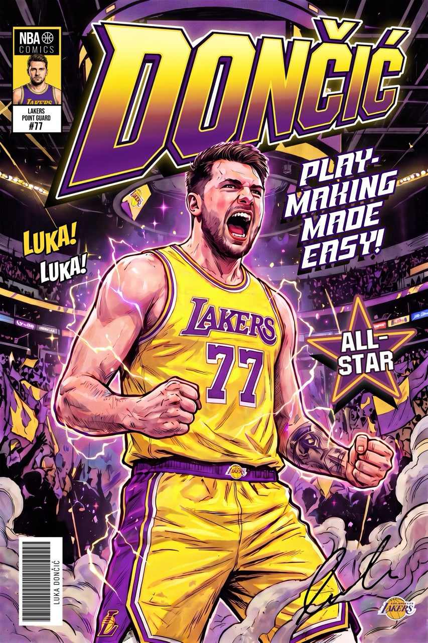 Luka Doncic - Comic Series