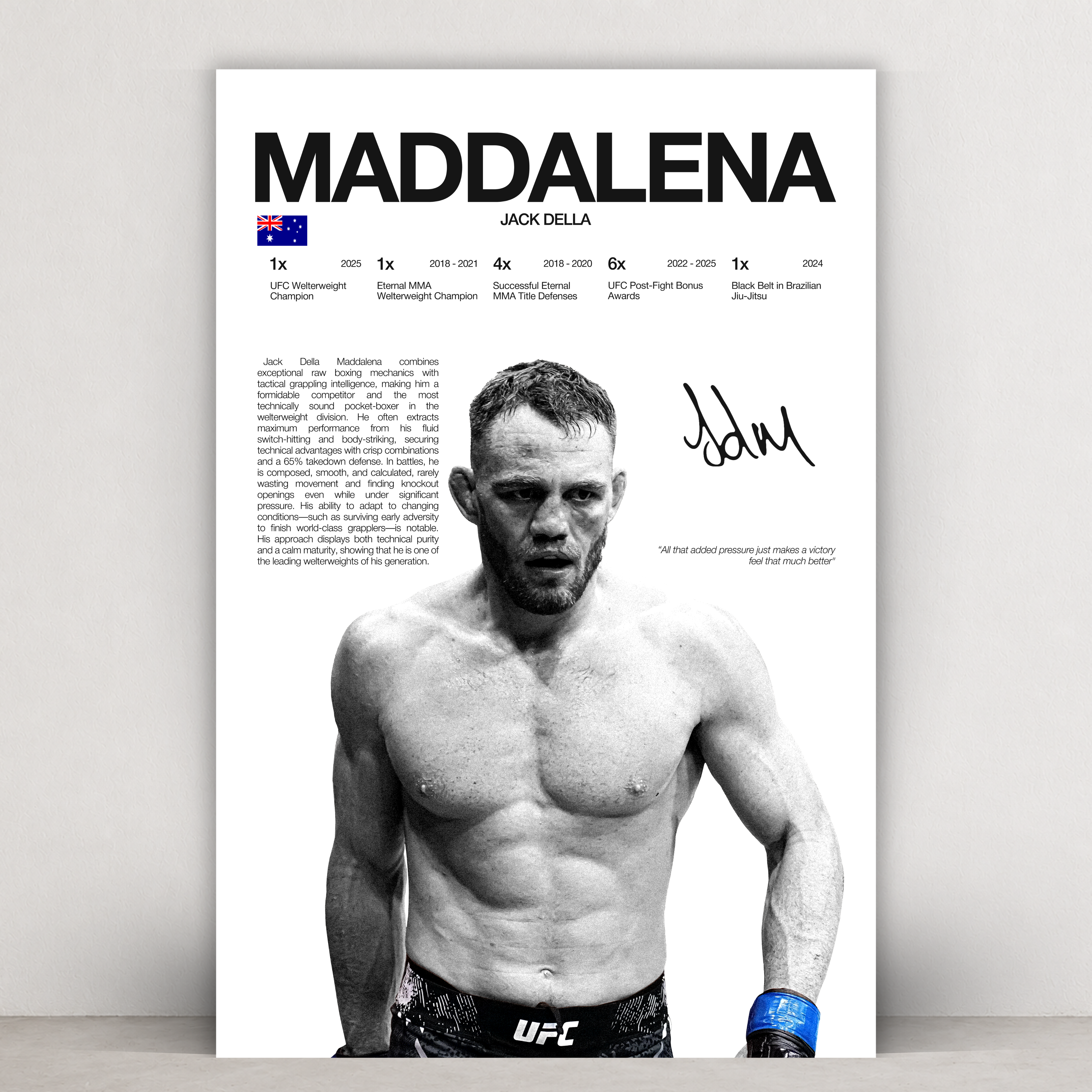 Jack Della Maddalena  - Hardline Series