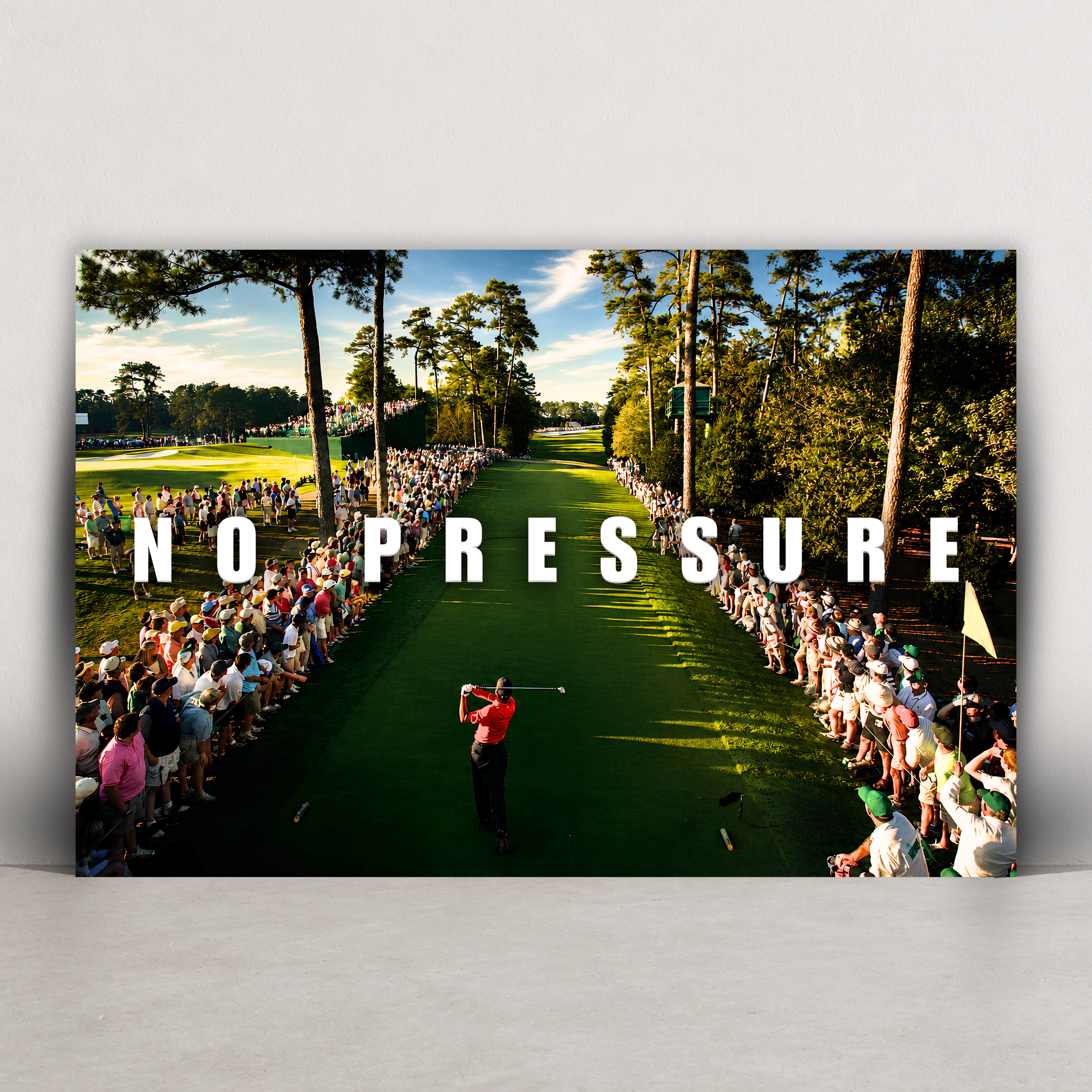 NO PRESSURE - 18TH HOLE