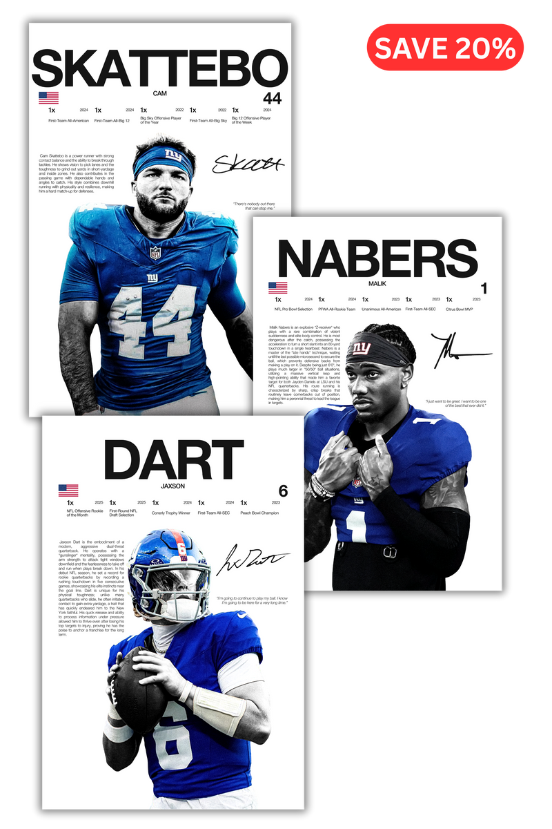 NEW YORK - NEW BLOOD BUNDLE - 3 PACK