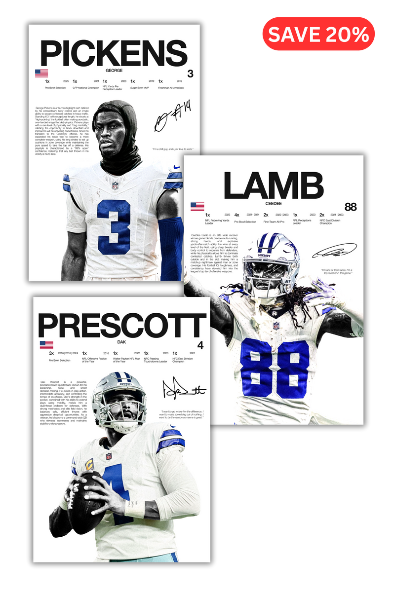 DALLAS BUNDLE - 3 PACK