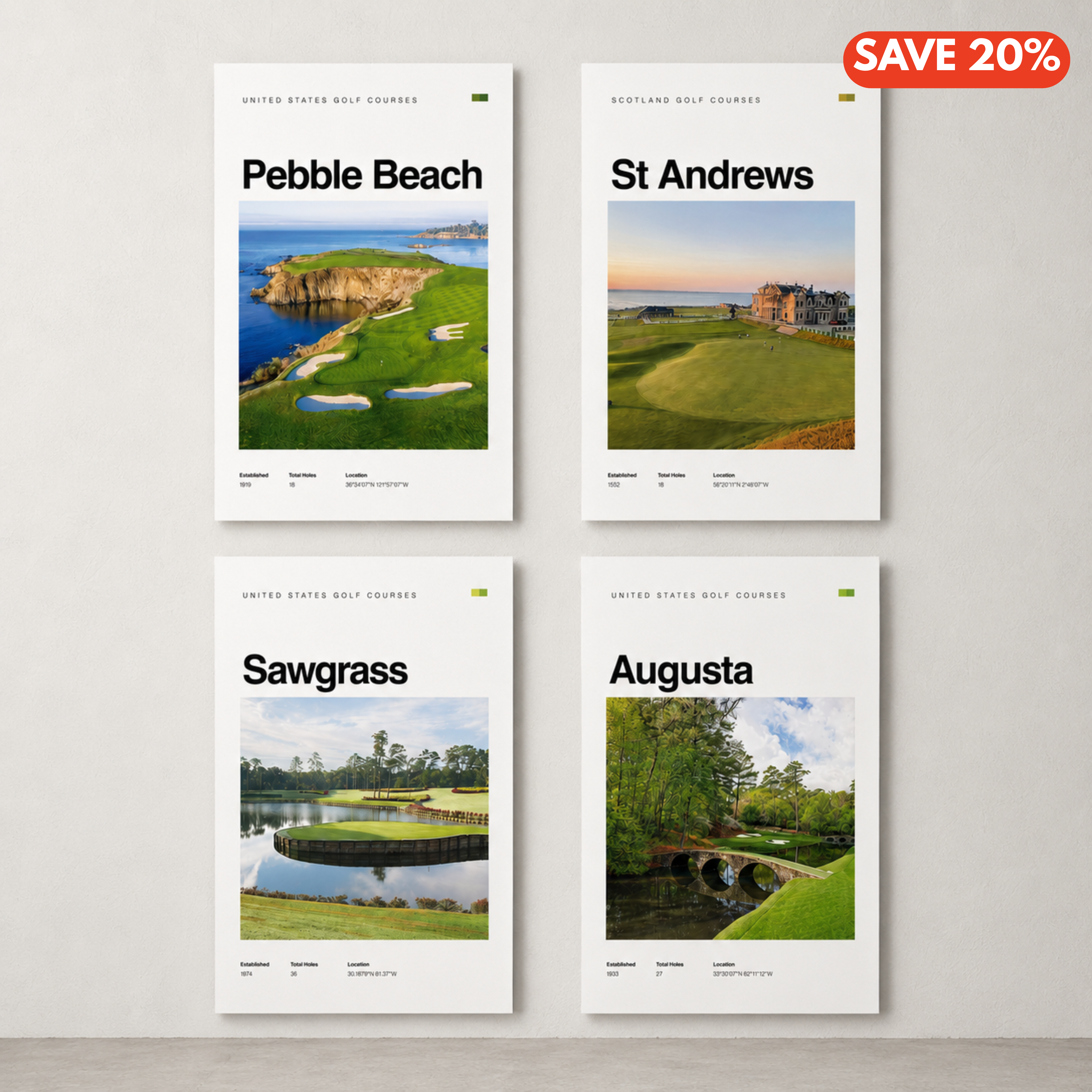 Minimalist Course Collection - 4 Pack