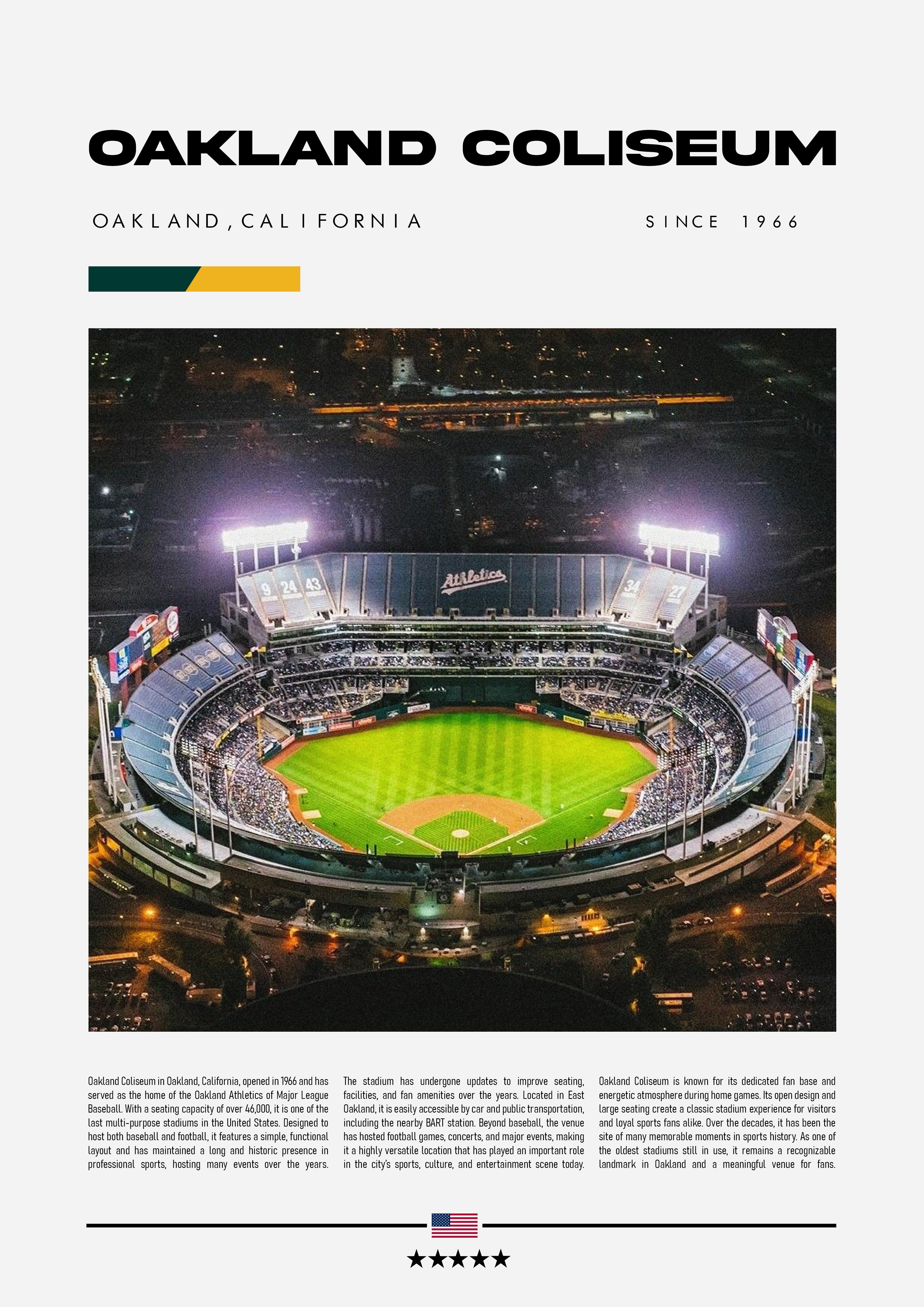 Oakland Coliseum - Oakland Athletics - Stadium Series