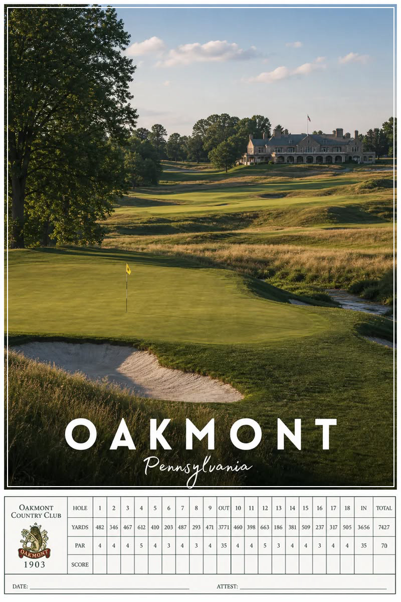Oakmont  - Scorecard