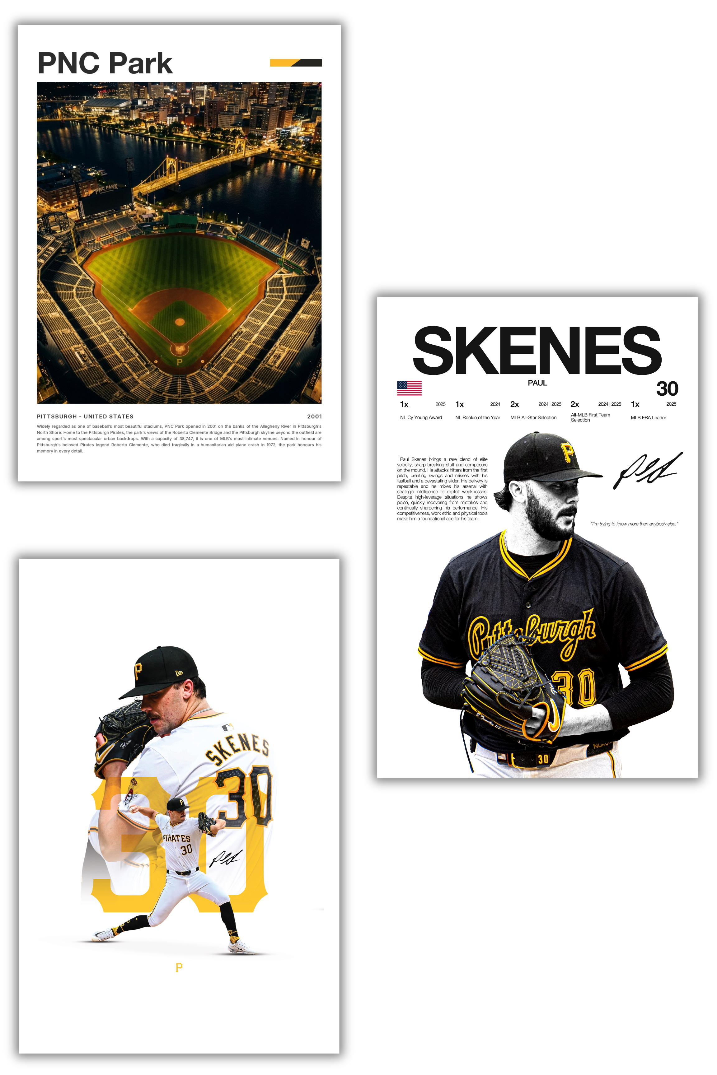 Paul Skenes Baseball Bundle - 3 Pack