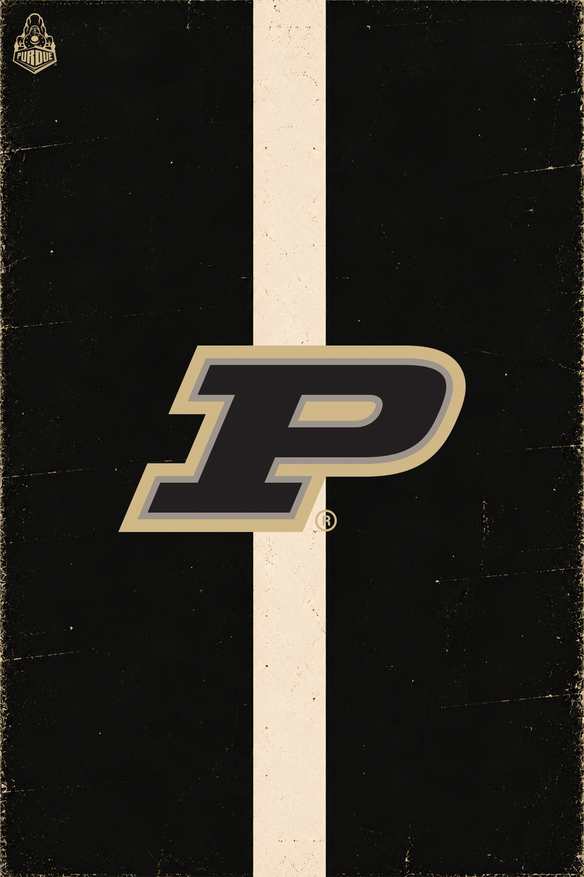 Purdue Pin Stripe