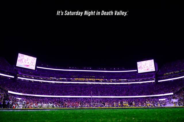 It's Saturday Night in Death Valley. - LSU