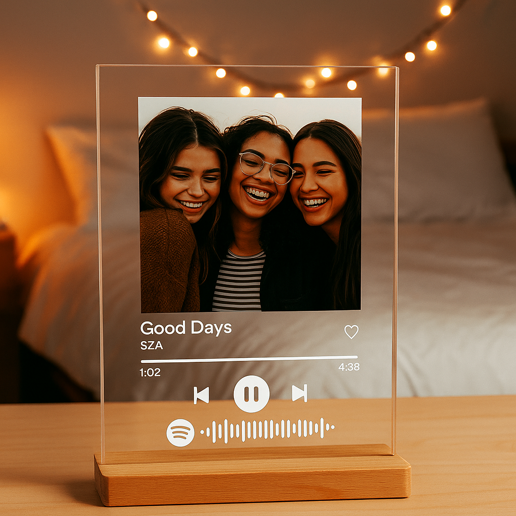 Custom Spotify Acrylic Plaque