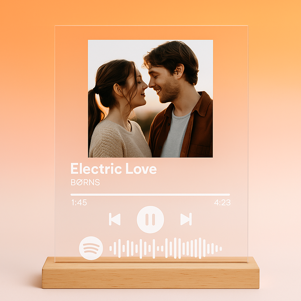Custom Spotify Acrylic Plaque