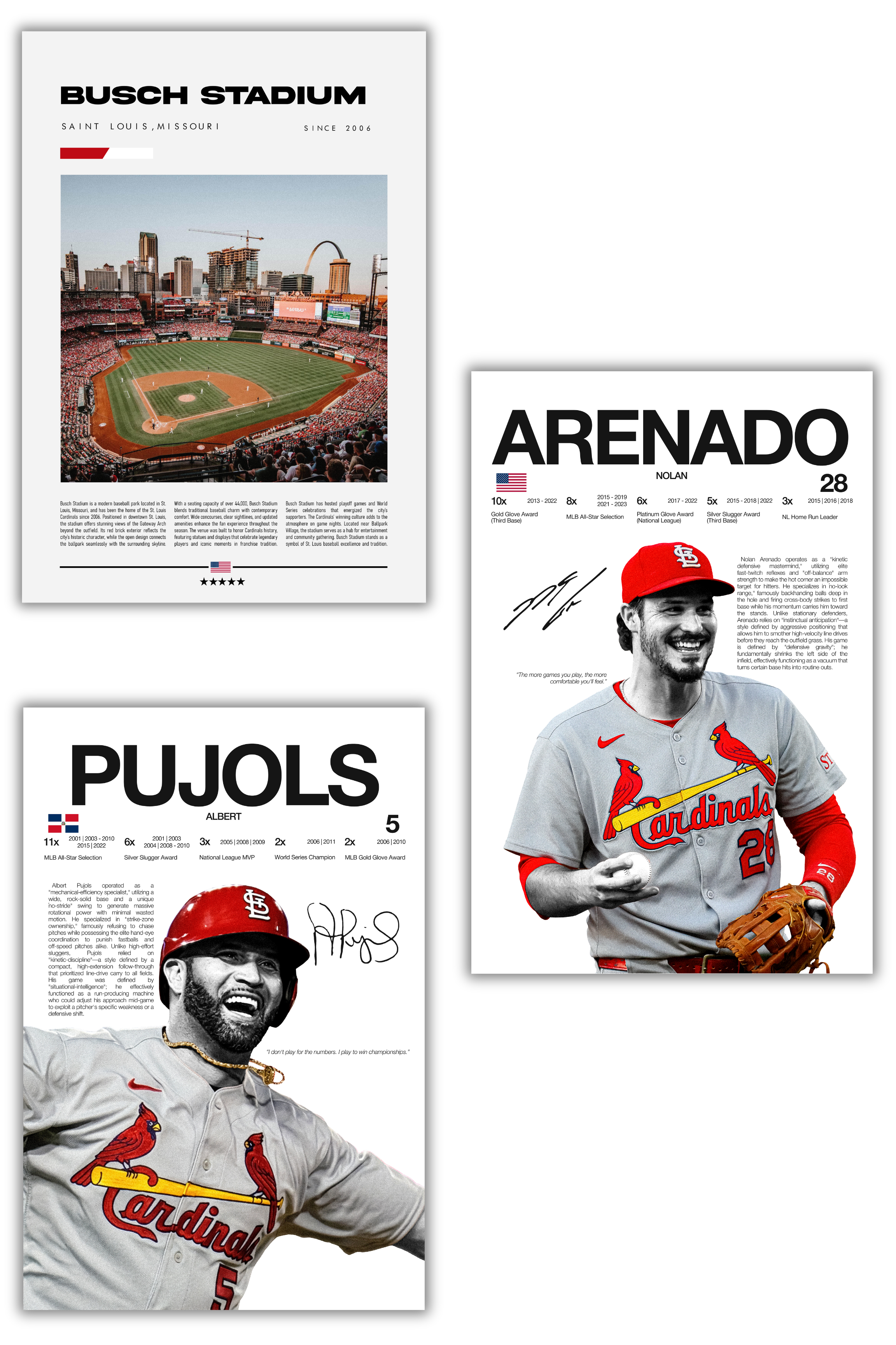 St. Louis Cardinals Baseball Bundle - 3 Pack