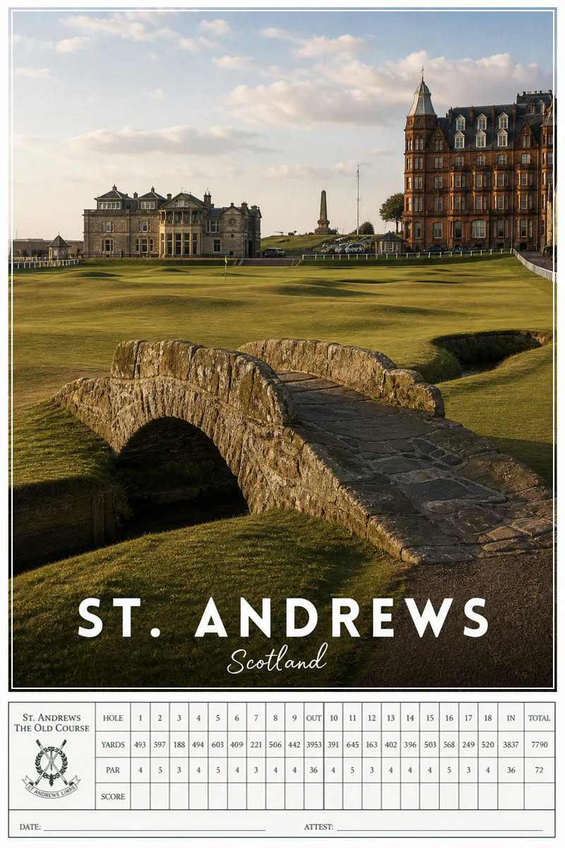 St. Andrews  - Scorecard