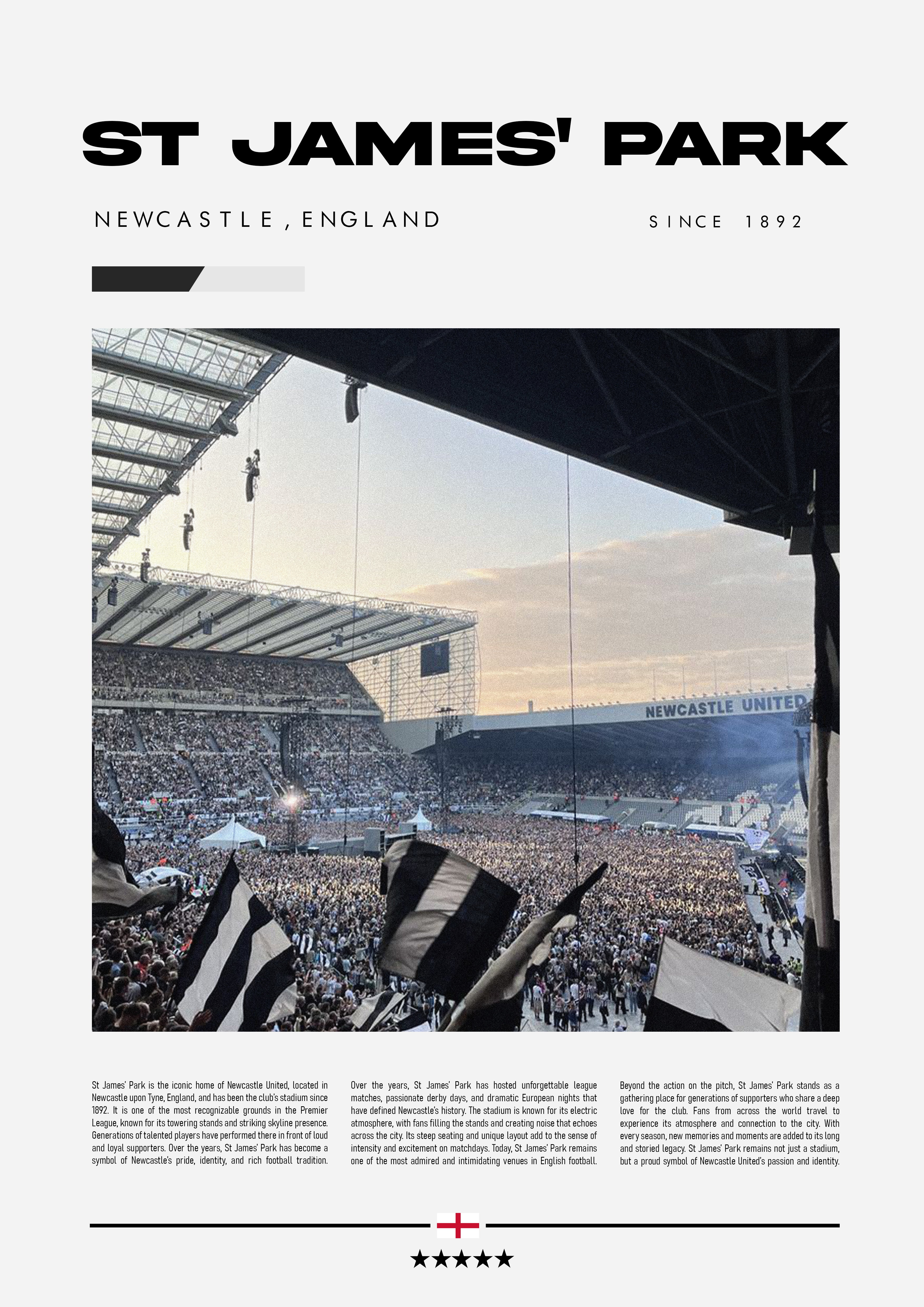 St. James' Park  - Newcastle United - Stadium Series