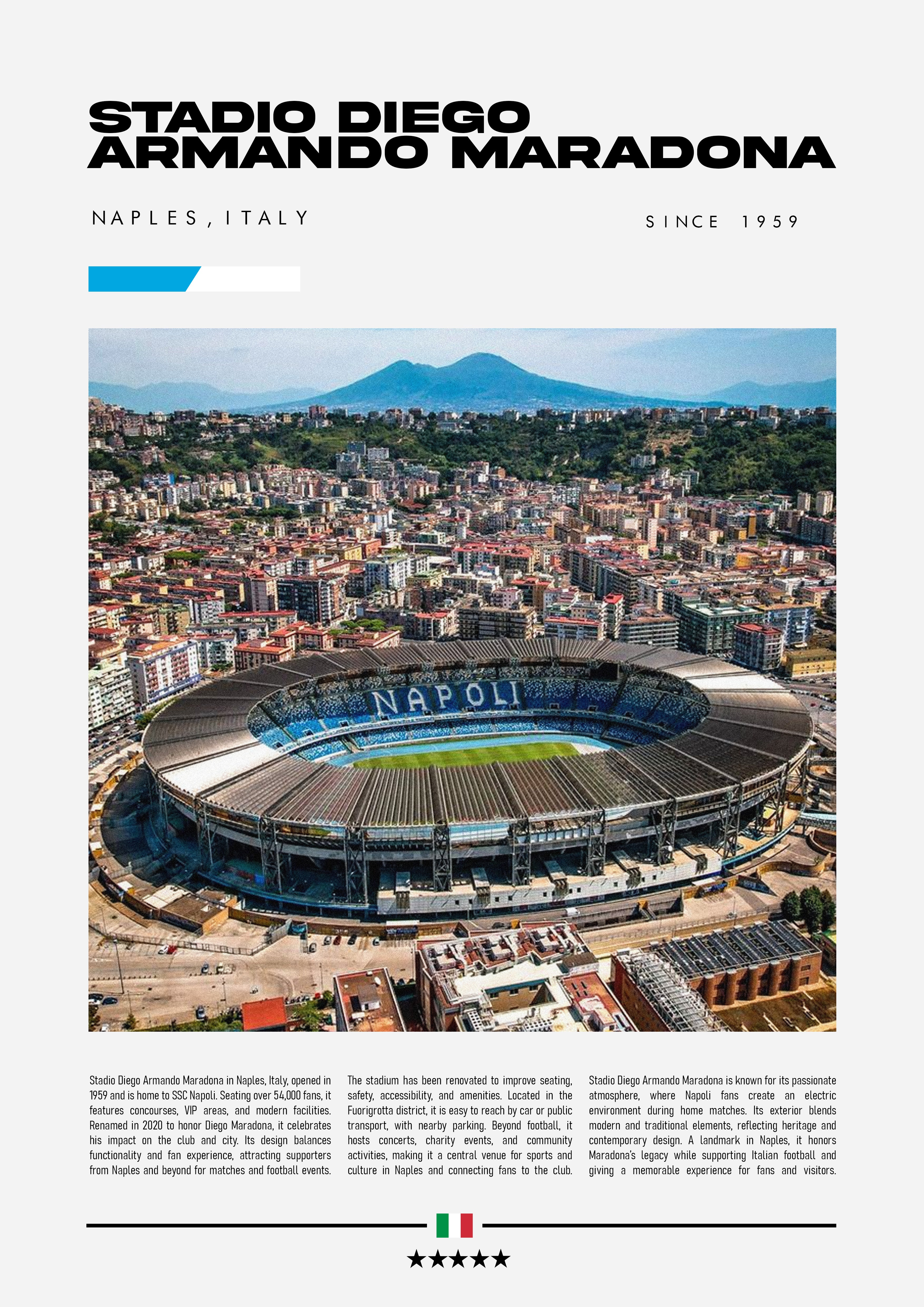 Stadio Diego Armando Maradona - Napoli - Stadium Series