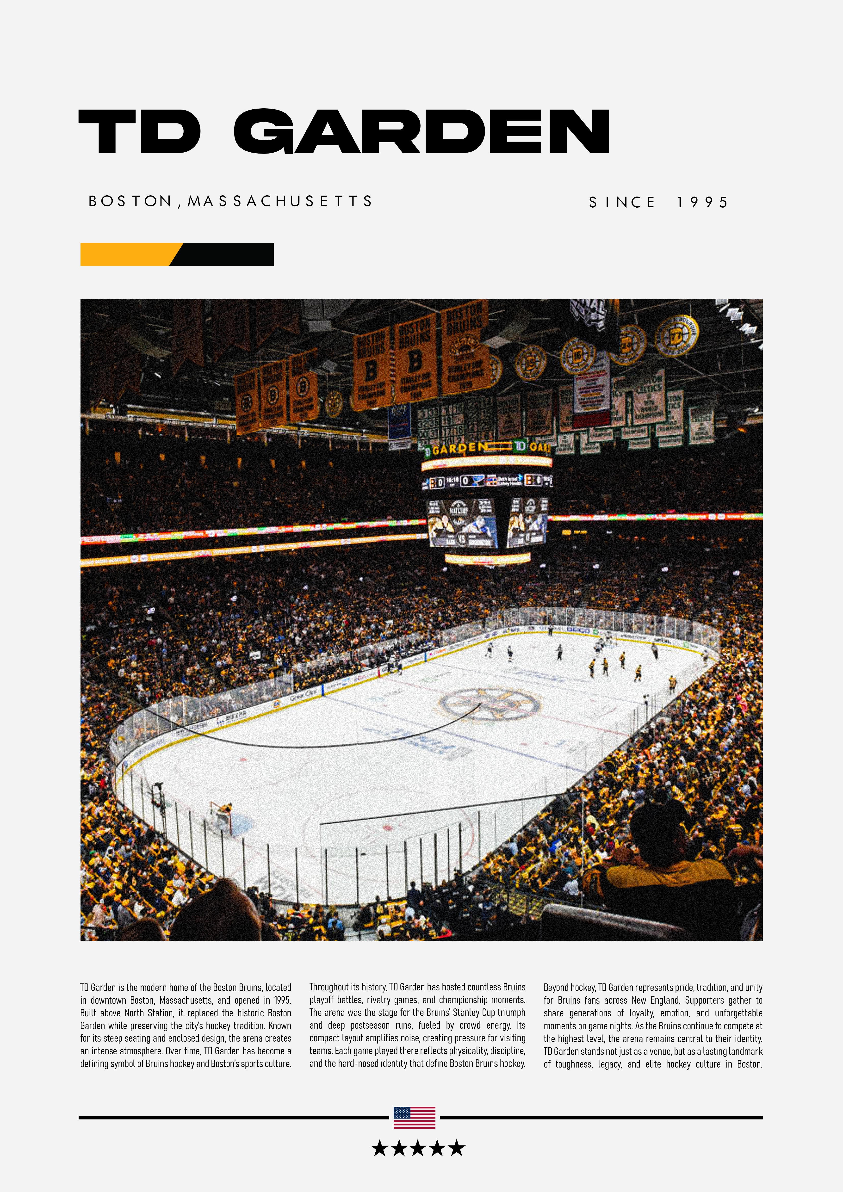 TD Garden - Boston Bruins  - Stadium Series