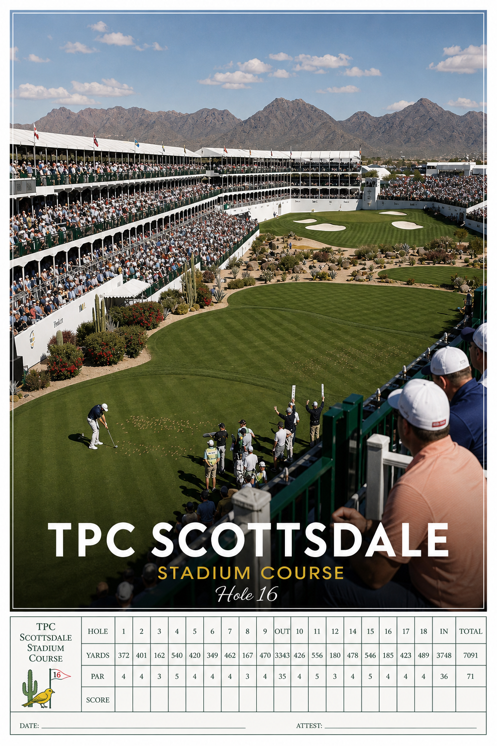 TPC Scottsdale  - Scorecard