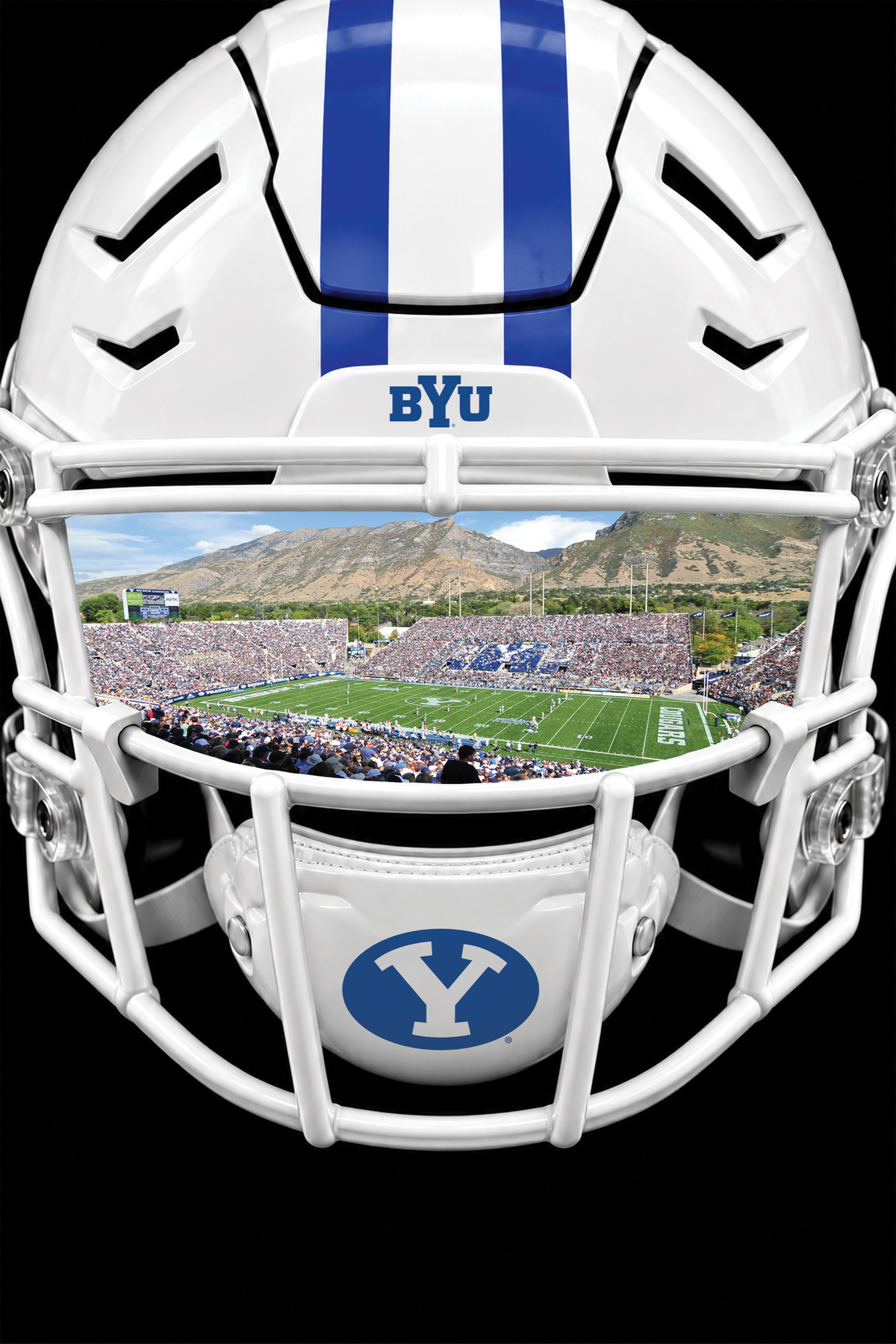 BYU Helmet