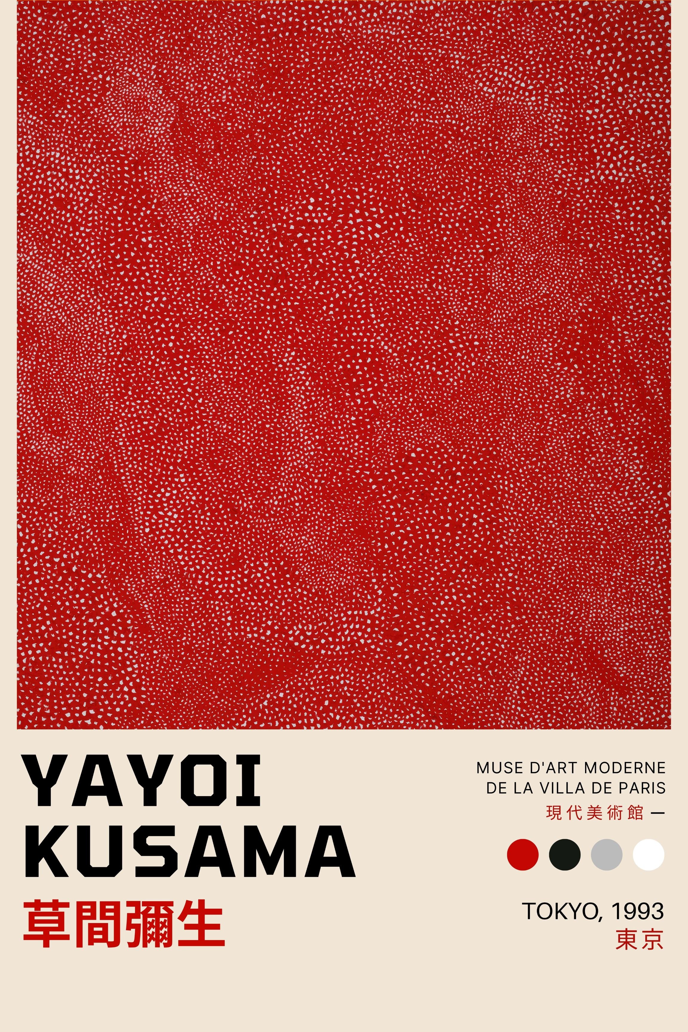 Yayoi Kusama - Tokyo 1993 - Original Print