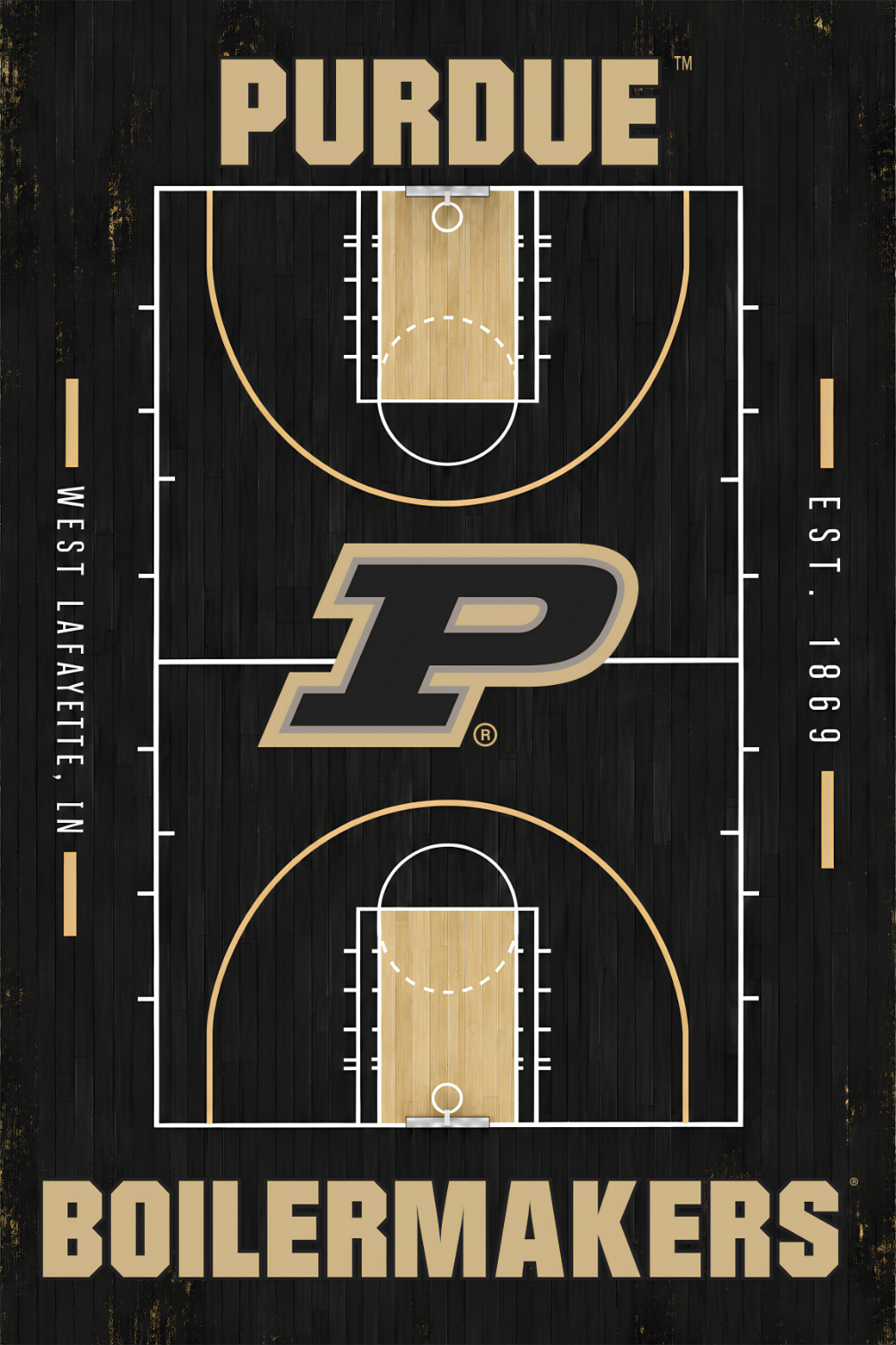 Purdue Basketball Court