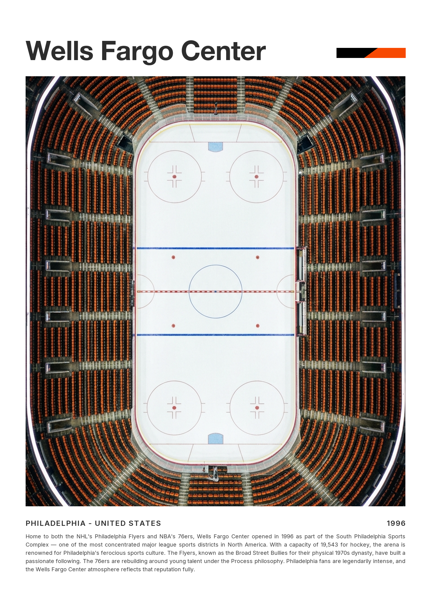 Wells Fargo Center - Philadelphia Flyers - Stadium Series